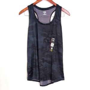 Athletic Works Black Gray Camo Tank Top New with Tags Size Small